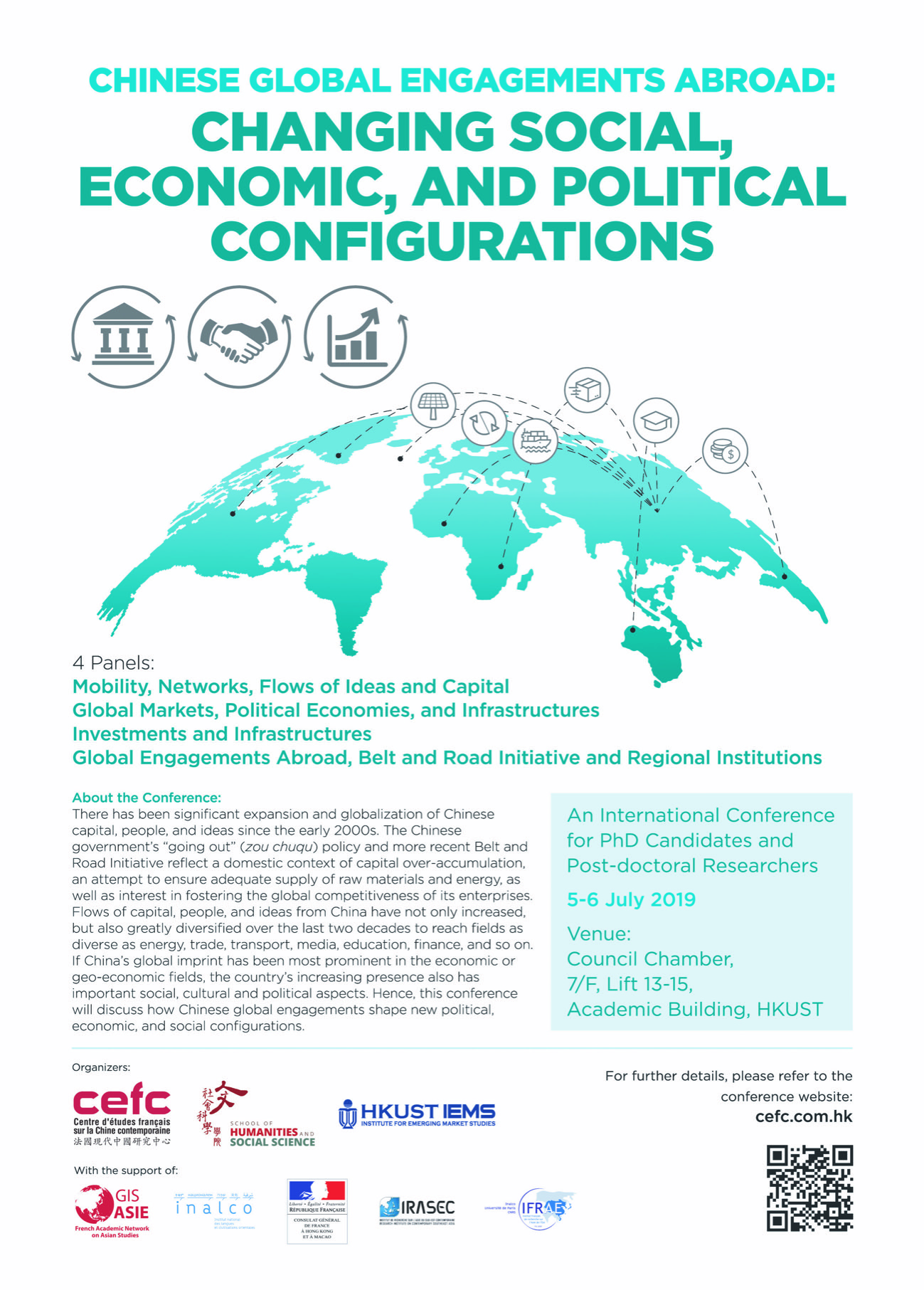 Conference: « Chinese Global Engagement Abroad: Changing Social, Economic, and Political Configurations »